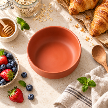 5-Inch Traditional Clay Steaming Bowl